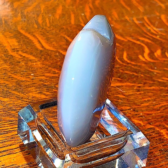 AGATE DRUZY HEART NATURAL HEALING STONE NEW POLISHED 2 1/2 INCH - Picture 6 of 9